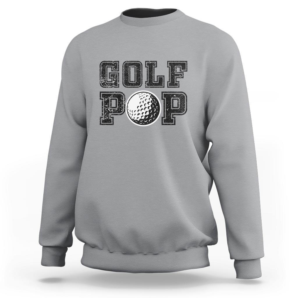 Golf Dad Sweatshirt Golf Pop Master Father's Day - Wonder Print Shop