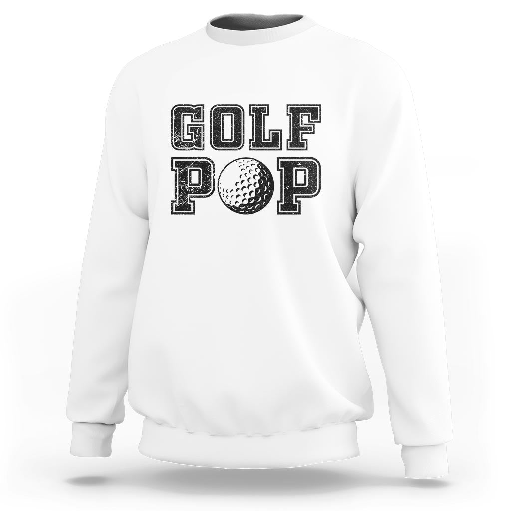 Golf Dad Sweatshirt Golf Pop Master Father's Day - Wonder Print Shop
