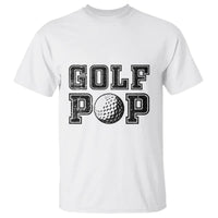 Golf Dad T Shirt Golf Pop Master Father's Day - Wonder Print Shop