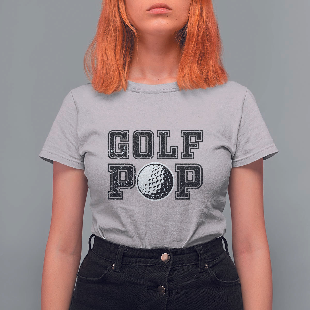 Golf Dad T Shirt For Women Golf Pop Master Father's Day - Wonder Print Shop
