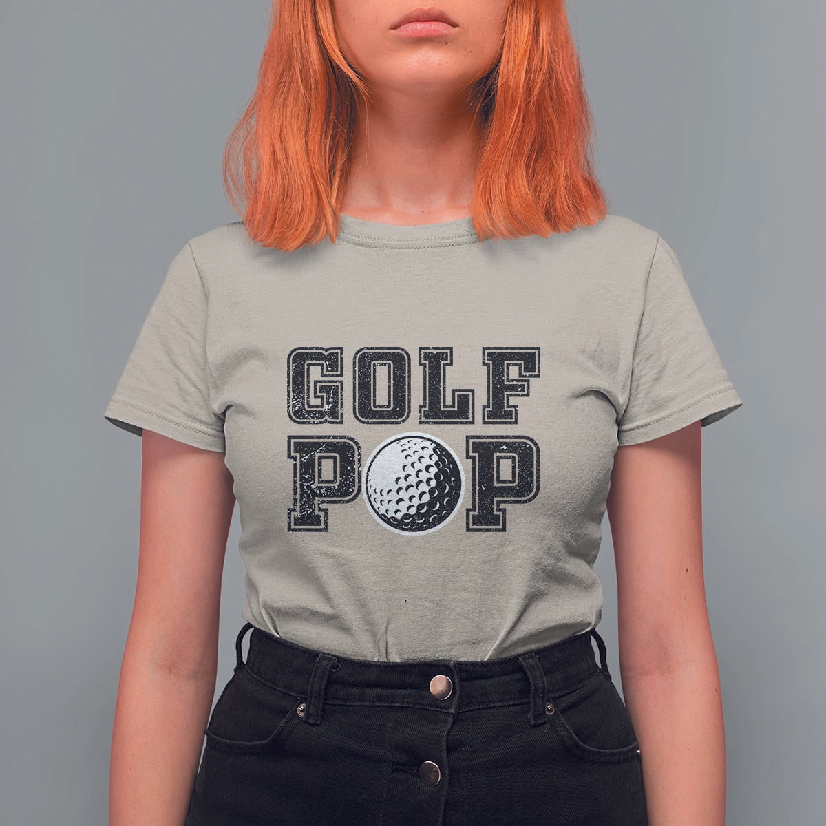 Golf Dad T Shirt For Women Golf Pop Master Father's Day - Wonder Print Shop