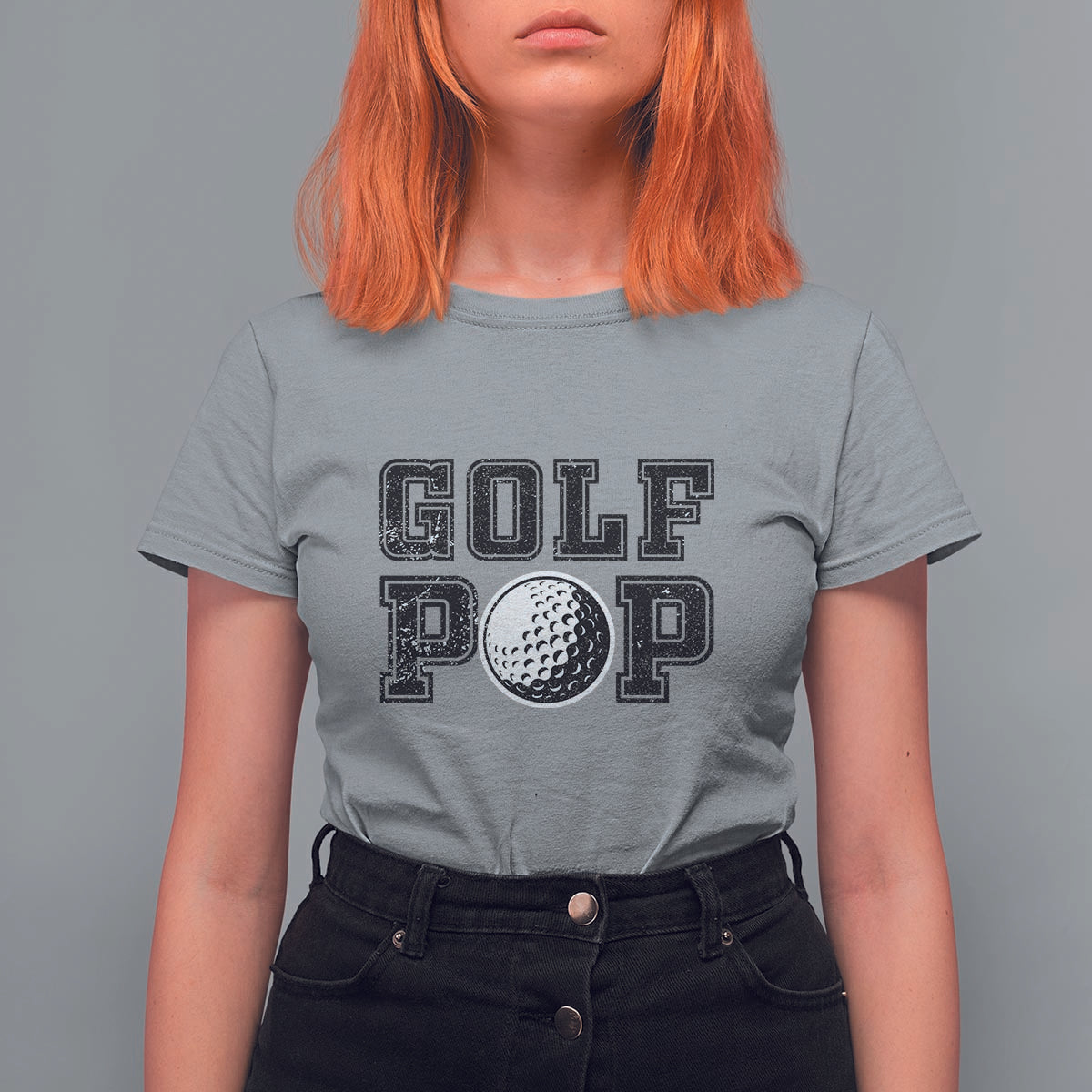 Golf Dad T Shirt For Women Golf Pop Master Father's Day - Wonder Print Shop