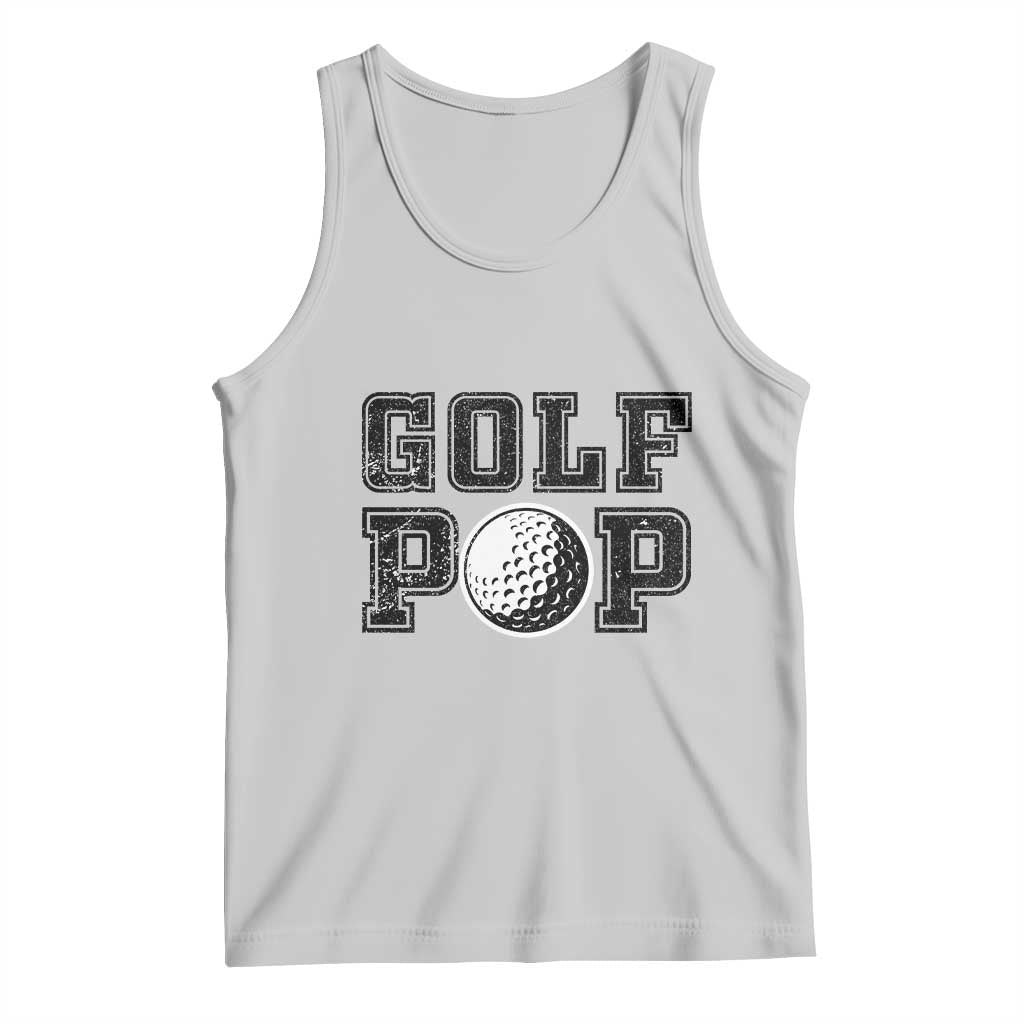 Golf Dad Tank Top Golf Pop Master Father's Day - Wonder Print Shop