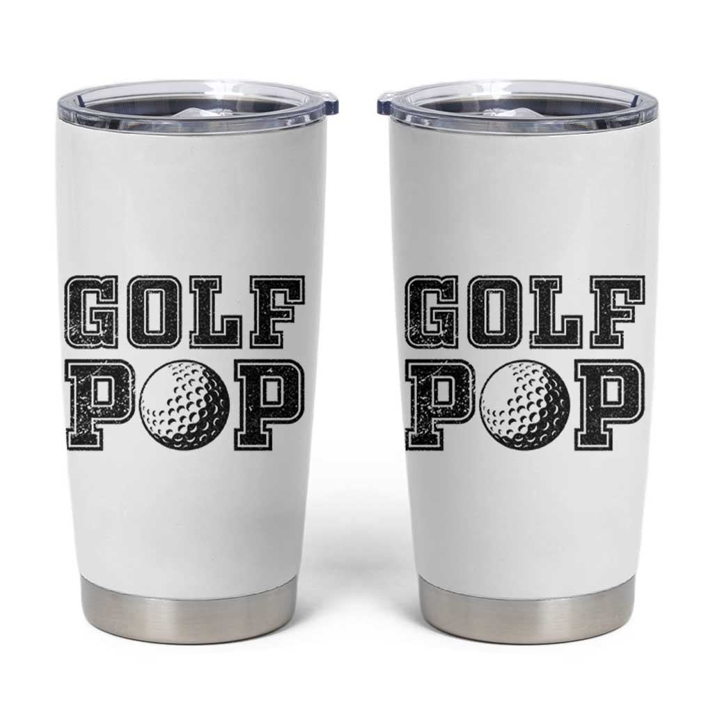 Golf Dad Tumbler Cup Golf Pop Master Father's Day - Wonder Print Shop