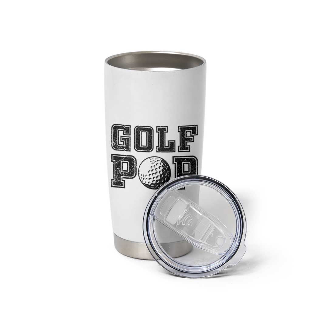 Golf Dad Tumbler Cup Golf Pop Master Father's Day - Wonder Print Shop