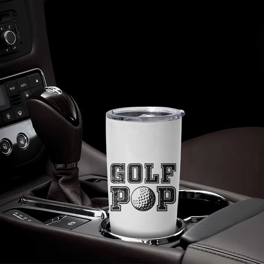 Golf Dad Tumbler Cup Golf Pop Master Father's Day - Wonder Print Shop