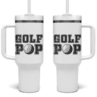 Golf Dad Tumbler With Handle Golf Pop Master Father's Day - Wonder Print Shop