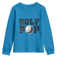Golf Dad Youth Sweatshirt Golf Pop Master Father's Day - Wonder Print Shop