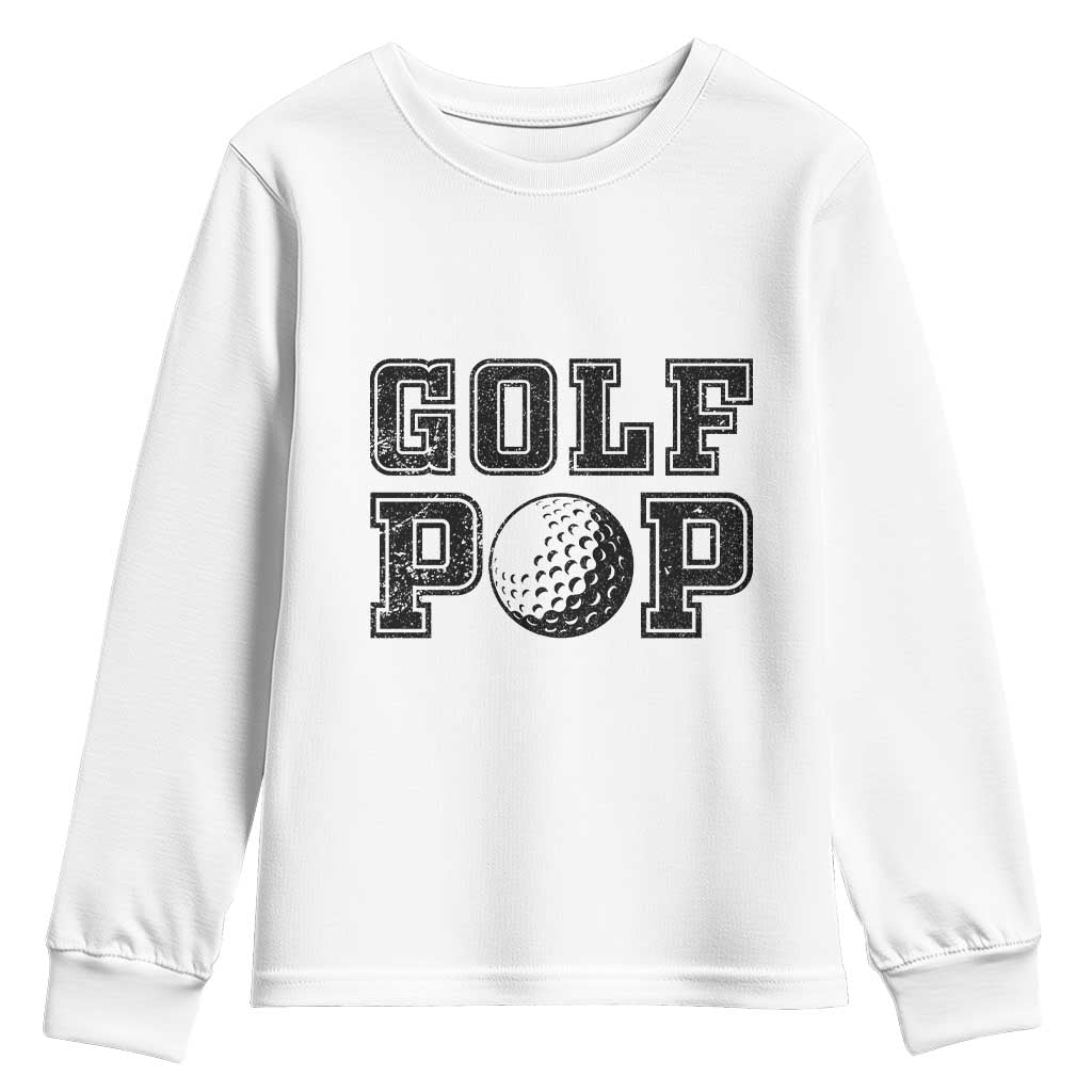 Golf Dad Youth Sweatshirt Golf Pop Master Father's Day - Wonder Print Shop