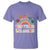 Teacher T Shirt Teaching Future Leaders Retro Groovy Education Back To School - Wonder Print Shop
