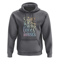 Horse Lover Hoodie Just A Girl Who Loves Horse - Wonder Print Shop