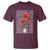 Decoration Day T Shirt Memorial Day Red Poppy Flower - Wonder Print Shop