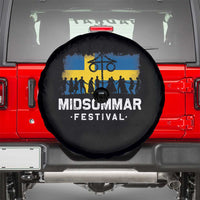 Funny Midsommar Festival Spare Tire Cover Sweden Summer Festival Maypole