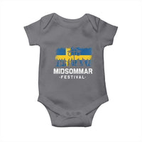 Funny Midsommar Festival Baby Onesie Sweden Summer Festival Maypole