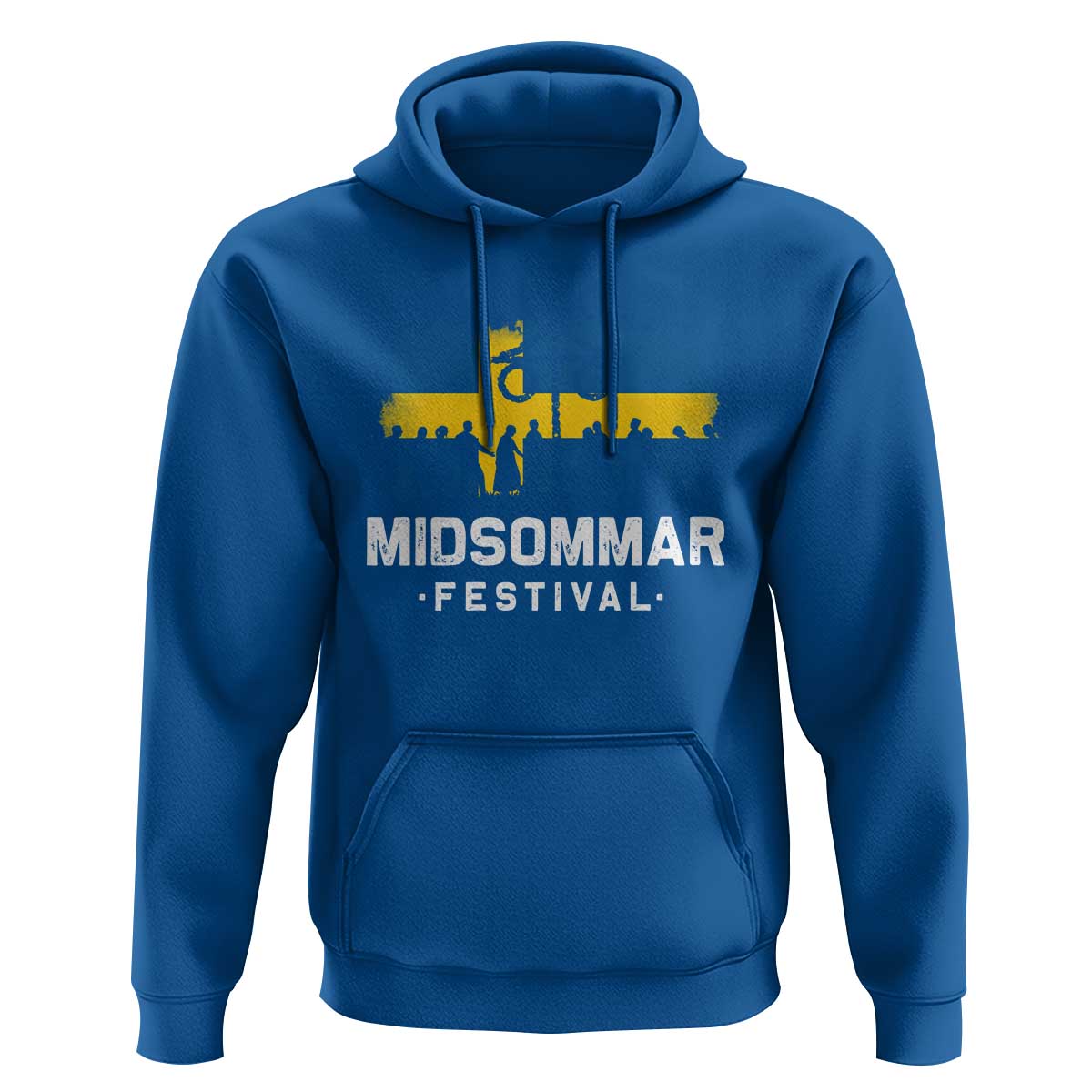 Funny Midsommar Festival Hoodie Sweden Summer Festival Maypole