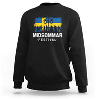 Funny Midsommar Festival Sweatshirt Sweden Summer Festival Maypole