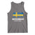 Funny Midsommar Festival Tank Top Sweden Summer Festival Maypole
