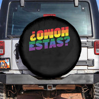 Funny Spanish Mexican Homo Estas Spare Tire Cover Gay Pride Ally LGBTQ Month