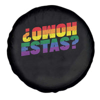 Funny Spanish Mexican Homo Estas Spare Tire Cover Gay Pride Ally LGBTQ Month