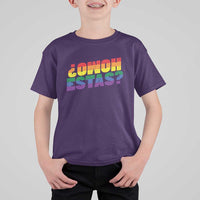 Funny Spanish Mexican Homo Estas T Shirt For Kid Gay Pride Ally LGBTQ Month