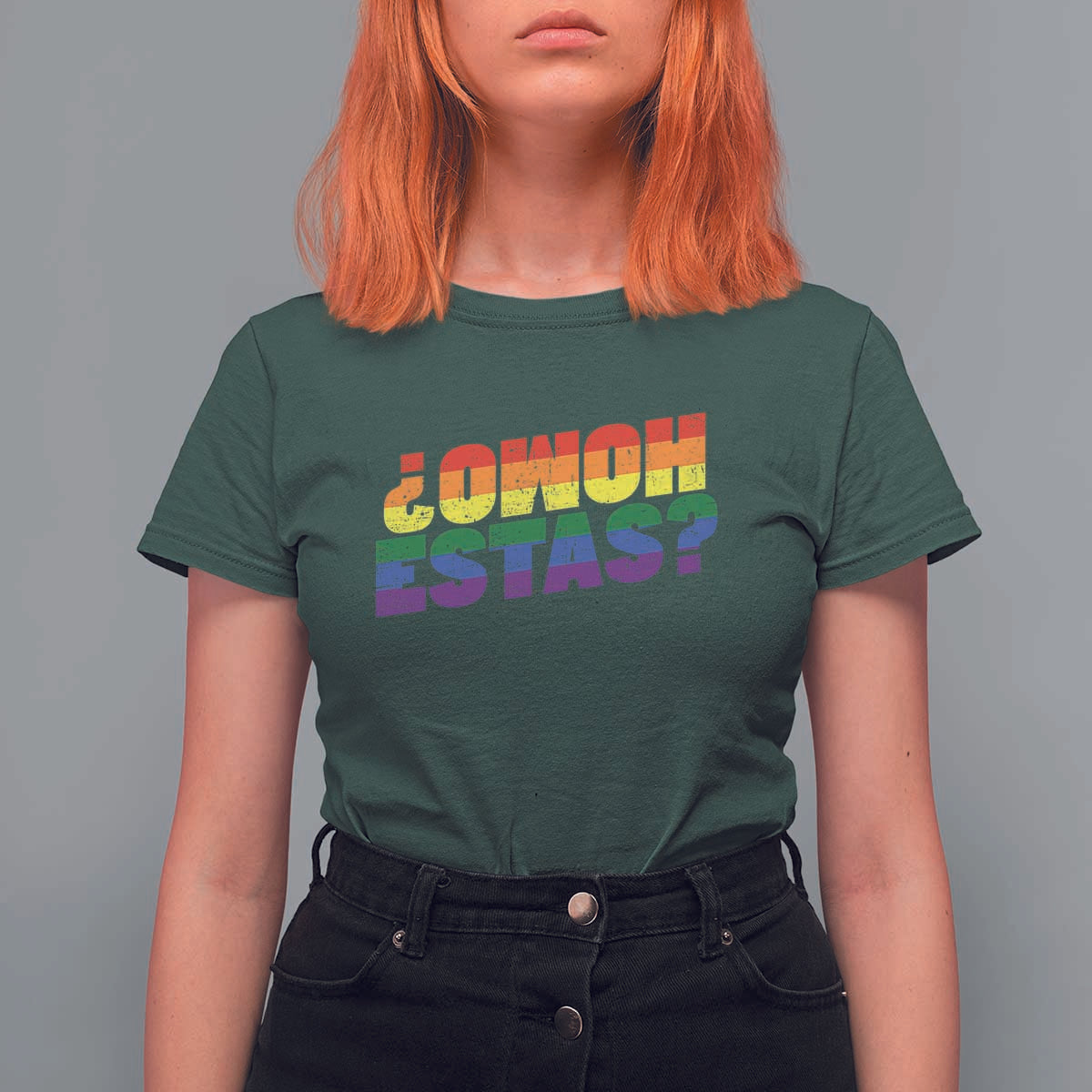 Funny Spanish Mexican Homo Estas T Shirt For Women Gay Pride Ally LGBTQ Month