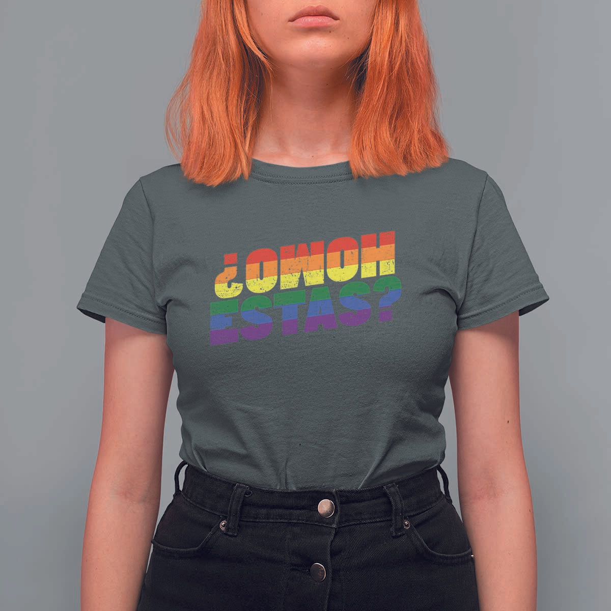 Funny Spanish Mexican Homo Estas T Shirt For Women Gay Pride Ally LGBTQ Month