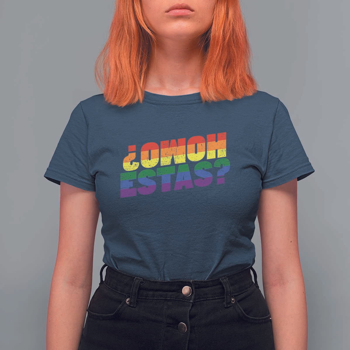 Funny Spanish Mexican Homo Estas T Shirt For Women Gay Pride Ally LGBTQ Month