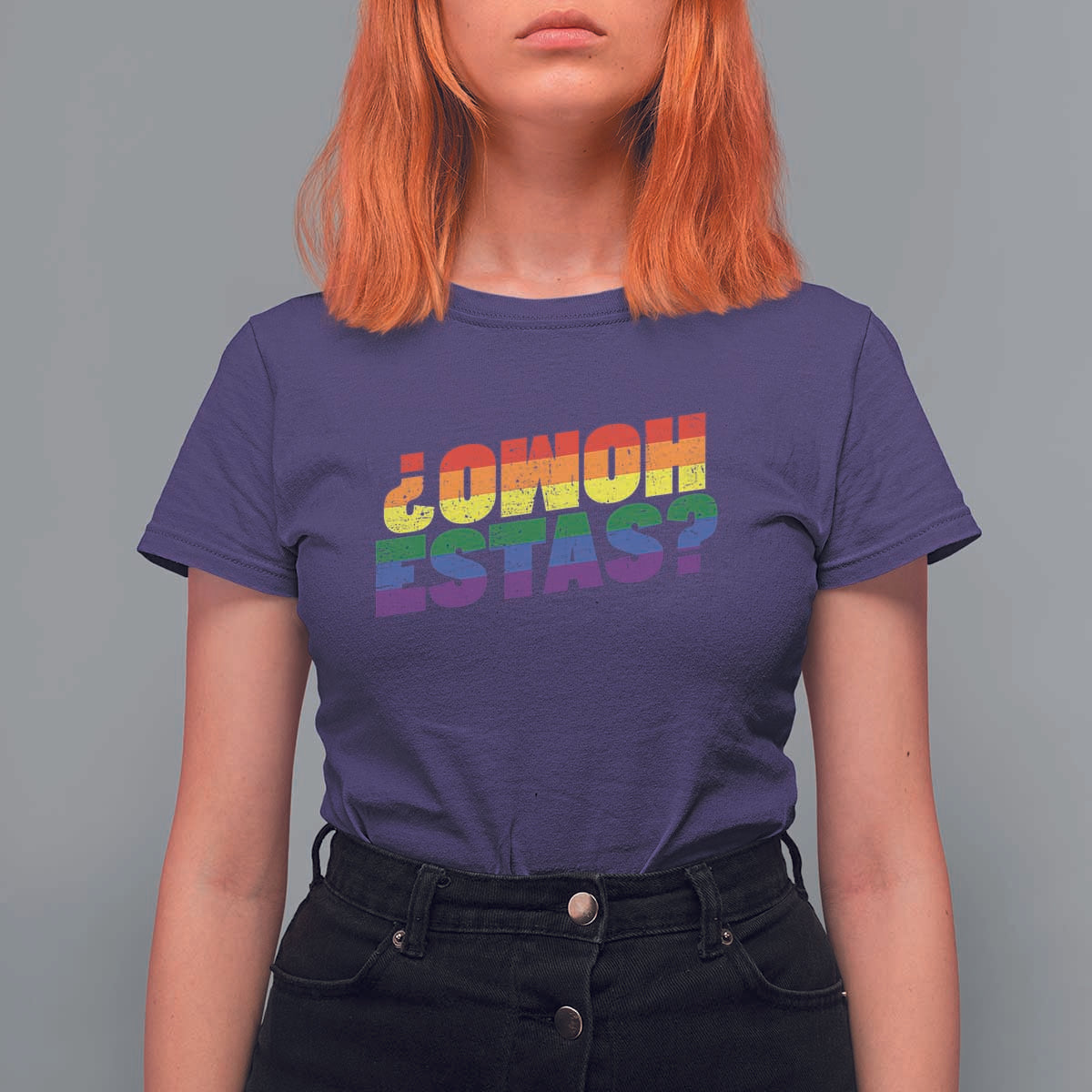 Funny Spanish Mexican Homo Estas T Shirt For Women Gay Pride Ally LGBTQ Month