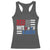 Funny American Drinking Racerback Tank Top Red White And Beer 4th Of July USA Flag - Wonder Print Shop