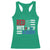 Funny American Drinking Racerback Tank Top Red White And Beer 4th Of July USA Flag - Wonder Print Shop