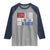 Funny American Drinking Raglan Shirt Red White And Beer 4th Of July USA Flag - Wonder Print Shop
