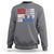 Funny American Drinking Sweatshirt Red White And Beer 4th Of July USA Flag - Wonder Print Shop