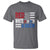 Funny American Drinking T Shirt Red White And Beer 4th Of July USA Flag - Wonder Print Shop