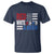 Funny American Drinking T Shirt Red White And Beer 4th Of July USA Flag - Wonder Print Shop