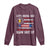 Funny American Drinking Long Sleeve Shirt Let's Drink And Blow Shit Up 4th Of July Beer Rocket - Wonder Print Shop