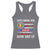 Funny American Drinking Racerback Tank Top Let's Drink And Blow Shit Up 4th Of July Beer Rocket - Wonder Print Shop