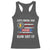 Funny American Drinking Racerback Tank Top Let's Drink And Blow Shit Up 4th Of July Beer Rocket - Wonder Print Shop