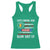 Funny American Drinking Racerback Tank Top Let's Drink And Blow Shit Up 4th Of July Beer Rocket - Wonder Print Shop