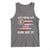 Funny American Drinking Tank Top Let's Drink And Blow Shit Up 4th Of July Beer Rocket - Wonder Print Shop