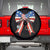 Funny 4th Of July Nurse American Flag Coquette Bow Spare Tire Cover - Wonder Print Shop