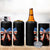 Funny 4th Of July Nurse American Flag Coquette Bow 4 in 1 Can Cooler Tumbler - Wonder Print Shop