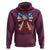 Funny 4th Of July Nurse American Flag Coquette Bow Hoodie - Wonder Print Shop