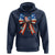 Funny 4th Of July Nurse American Flag Coquette Bow Hoodie - Wonder Print Shop