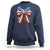 Funny 4th Of July Nurse American Flag Coquette Bow Sweatshirt - Wonder Print Shop