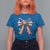 Funny 4th Of July Nurse American Flag Coquette Bow T Shirt For Women - Wonder Print Shop