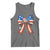 Funny 4th Of July Nurse American Flag Coquette Bow Tank Top - Wonder Print Shop