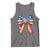 Funny 4th Of July Nurse American Flag Coquette Bow Tank Top - Wonder Print Shop