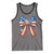 Funny 4th Of July Nurse American Flag Coquette Bow Tank Top - Wonder Print Shop
