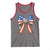 Funny 4th Of July Nurse American Flag Coquette Bow Tank Top - Wonder Print Shop