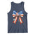 Funny 4th Of July Nurse American Flag Coquette Bow Tank Top - Wonder Print Shop